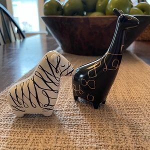 Kate Spade slat and pepper shakers